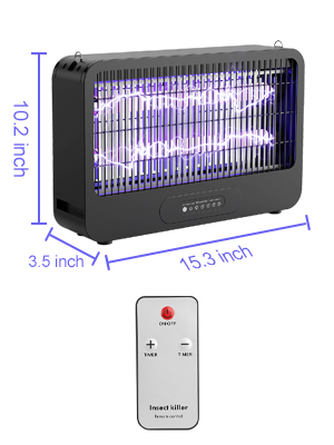 atrapa moscas electrico