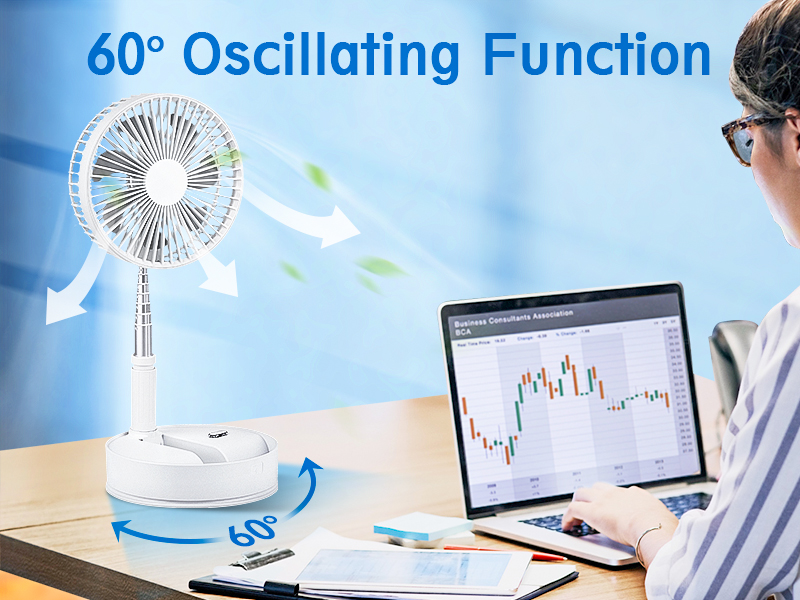 60° Oscillating fan