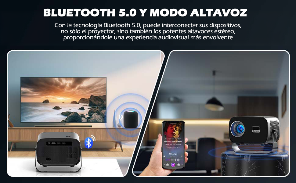 Proyector inteligente HD 04