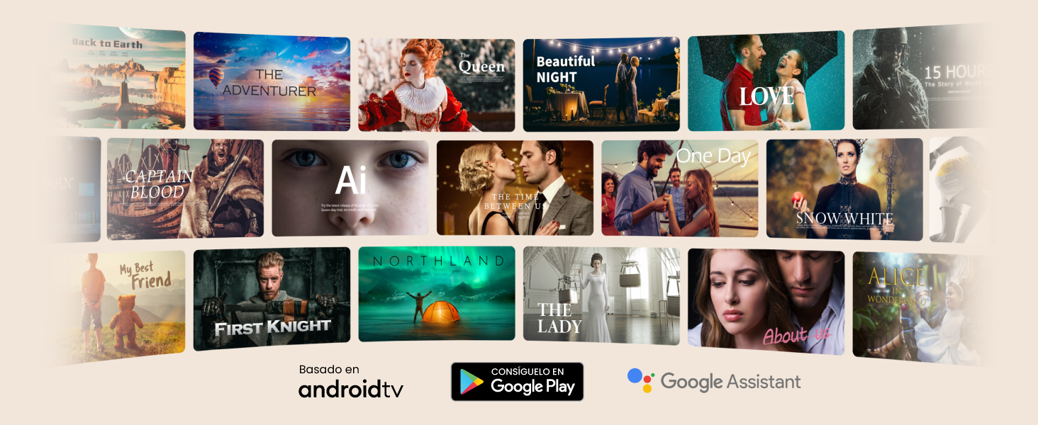 Android TV con Google Play y Amazon Prime a través del BenQ GV11